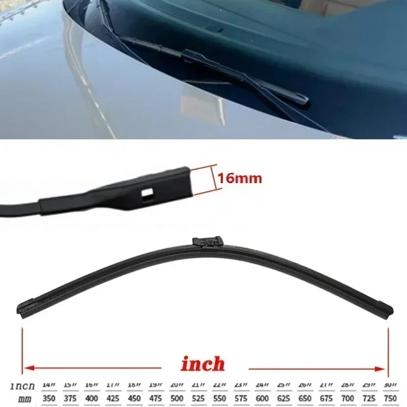 الجبهة والخلفية ممسحة زجاج أمامي شفرة لشركة فولكس فاجن توران 3 III MK3 5T 2016 - 2023 الزجاج الأمامي نافذة الظهر فرش شفرات زجاجية