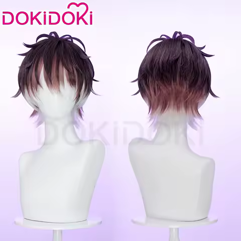 IN STOCK Mukami Ruki Wig Anime Diabolik Lovers Cosplay Wig DokiDoki Men 32cm Short Hair Mukami Ruki Cosplay Free Wig Cap