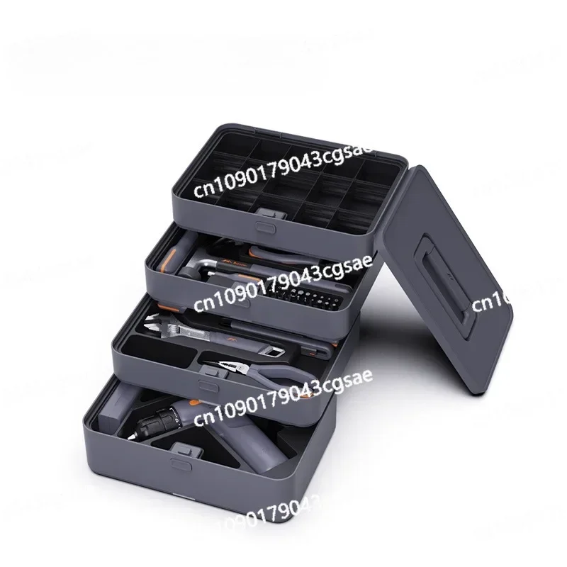 

Home Toolbox Set Hardware Tools Electrical Maintenance Multifunctional Combination Full