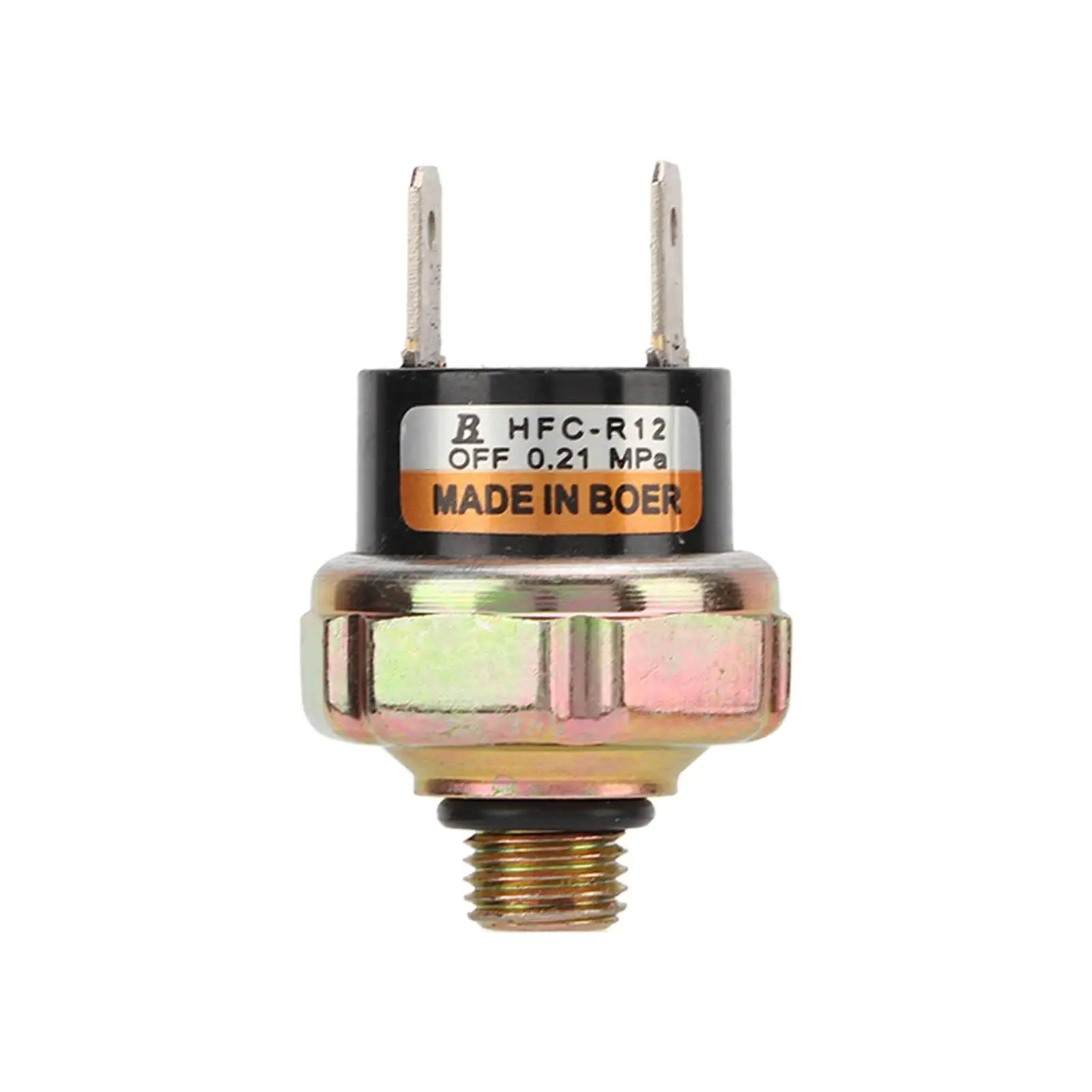 Oil Resistant Train Horn Pressure Switch for Air Conditioner Receiver Drier   Brass   High Precision