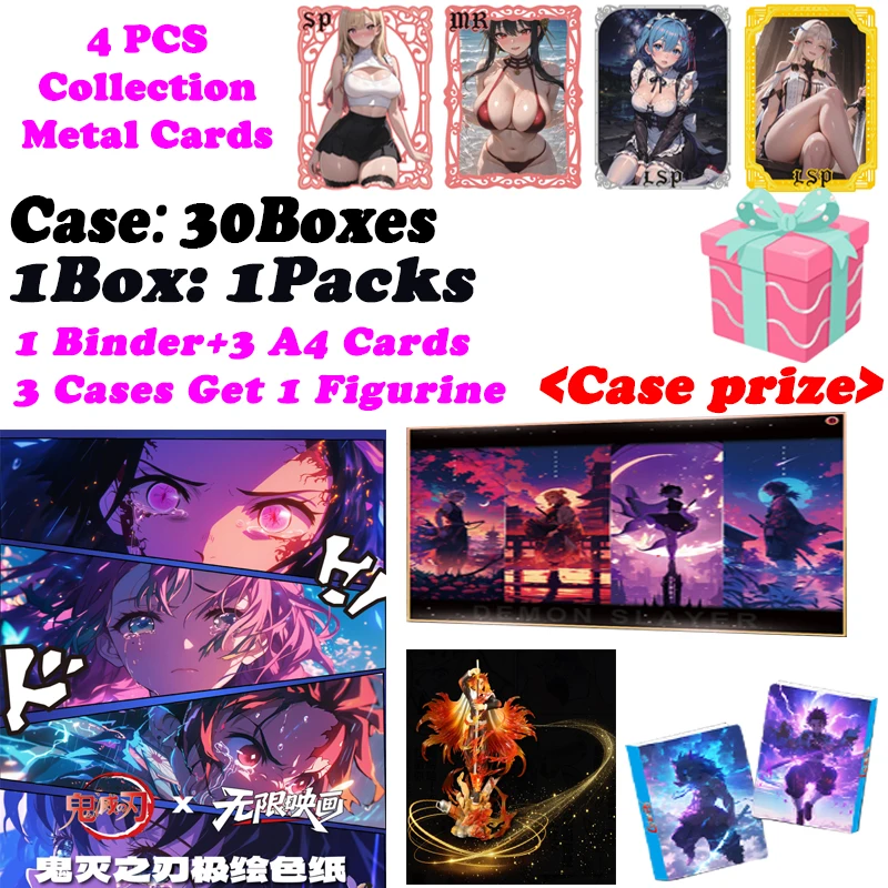 

Newest Infinite Film Demon Slayer Infinite Castle Decisive Battle Colored Paper Anime Mitsuri Tanjiro ACG CCG TCG Hobbies Gifts