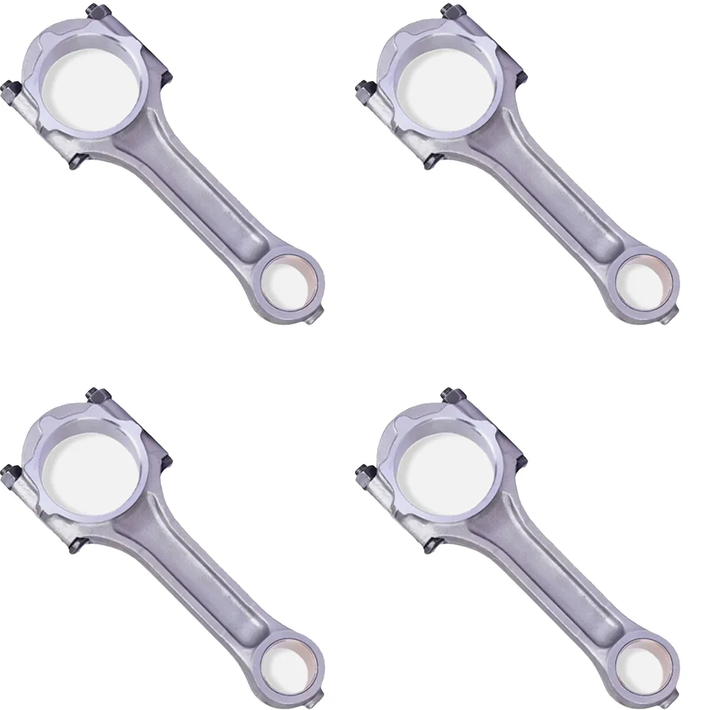 4 قطعة ربط كون رود مجموعة جديدة صالح لشركة هيونداي جالوبير H100 ميتسوبيشي باجيرو 2.5L 2.5 L T L4 الديزل 82-03 2351042001 4D56-T #3