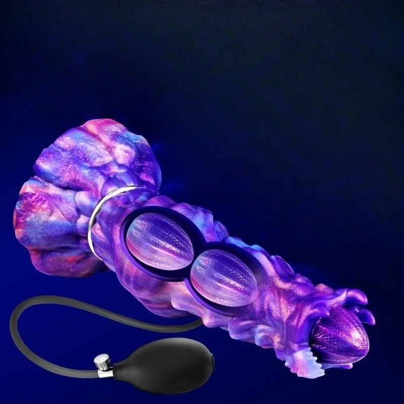 Juguete ovipositor recién desarrollado, tapón Anal inflable, huevos ponedores vaginales, consolador con nudo de fantasía, Juguetes sexuales para mujeres, hombres, juegos para adultos