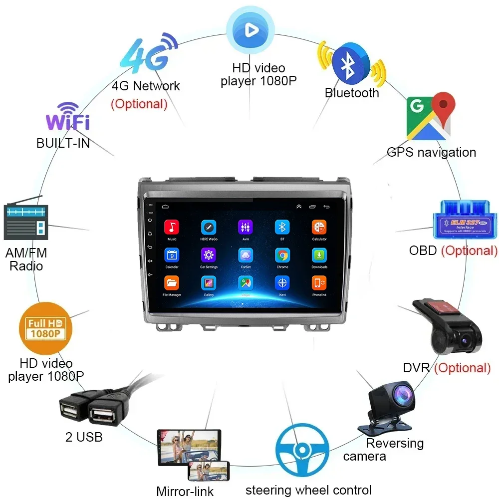 Android For Mazda MPV LY 2006 - 2016 Car Radio Multimedia Stereo GPS Navigation Video Carplay Auto 2 Din DSP 4G WIFI car audio