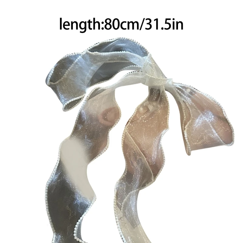 أنيقة شريطة من الدانتيل وشاح للشعر للحزب عادية وشاح للرقبة الترقوة برقبة الصديقات صالح شبكة الشعر التفاف دروبشيبينغ