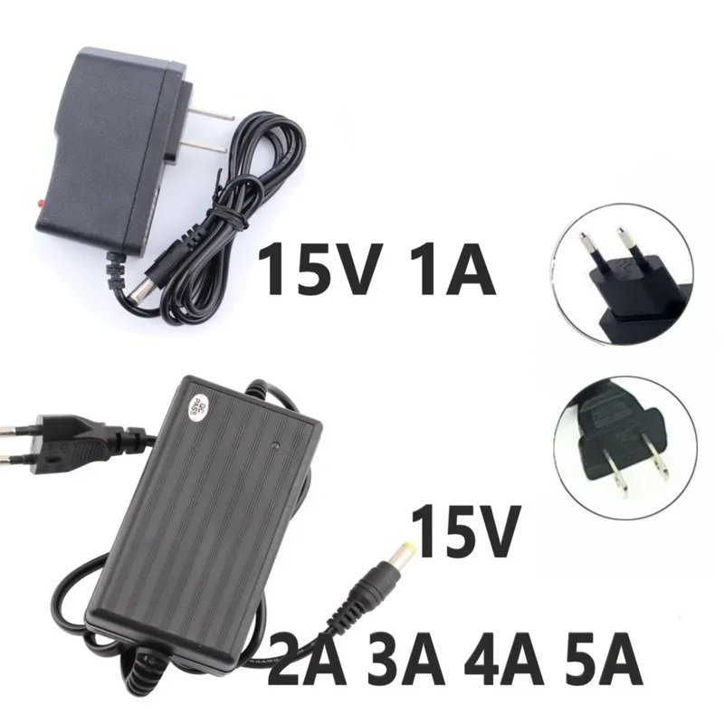 AC/DC 9V 15V Power Supply,Adapter Converter 220V TO 15V 9V 1A 2A 3A 4A 5A Hoverboard Charger,AC TO DC Switching Adapter EU US