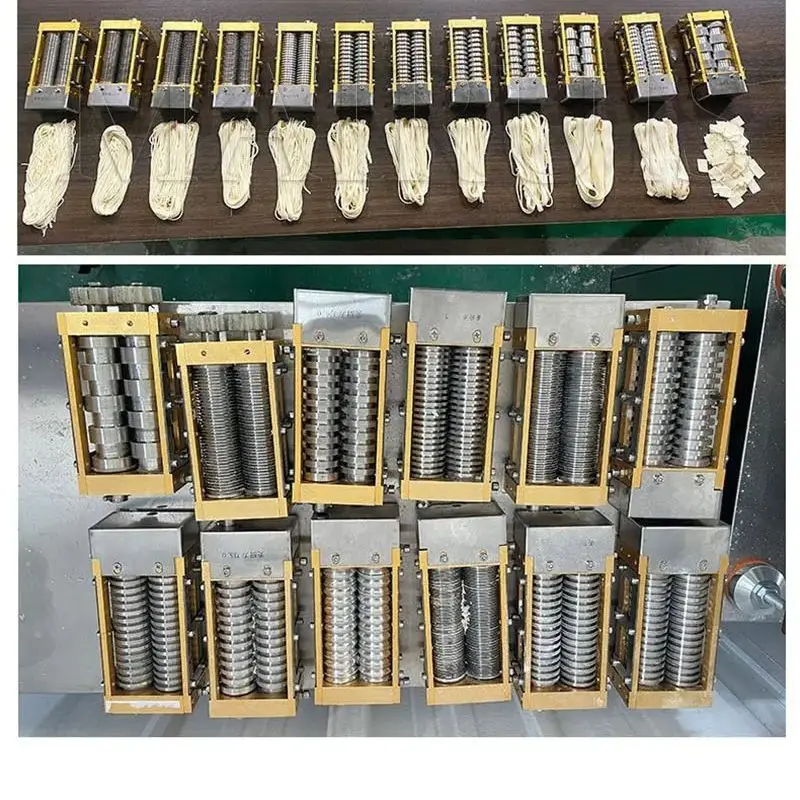 ماكينة صنع المعكرونة الطازجة الأوتوماتيكية بالكامل ماكينة صنع المعكرونة الكهربائية الصغيرة الحجم #2