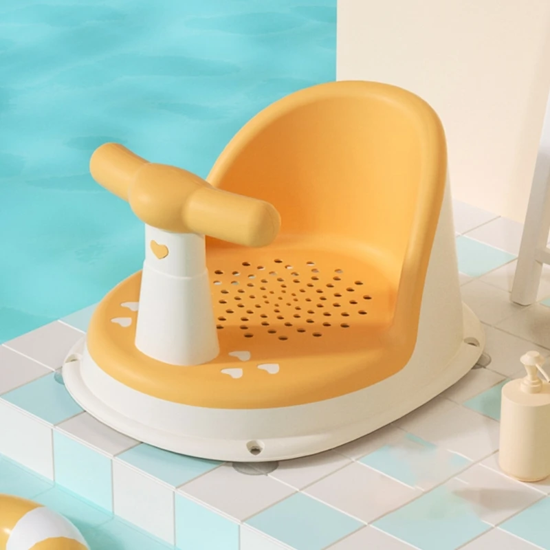 Infant Bath Tub  Comfortable Baby Bath Chair Anti Slip Bathing  Great Shower Gift for Newborns 6-18 Months