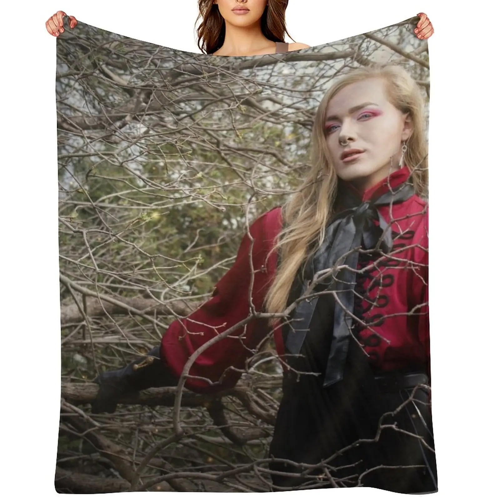 

Crimson (7) Throw Blanket warm winter valentine gift ideas Plush decorative Blankets