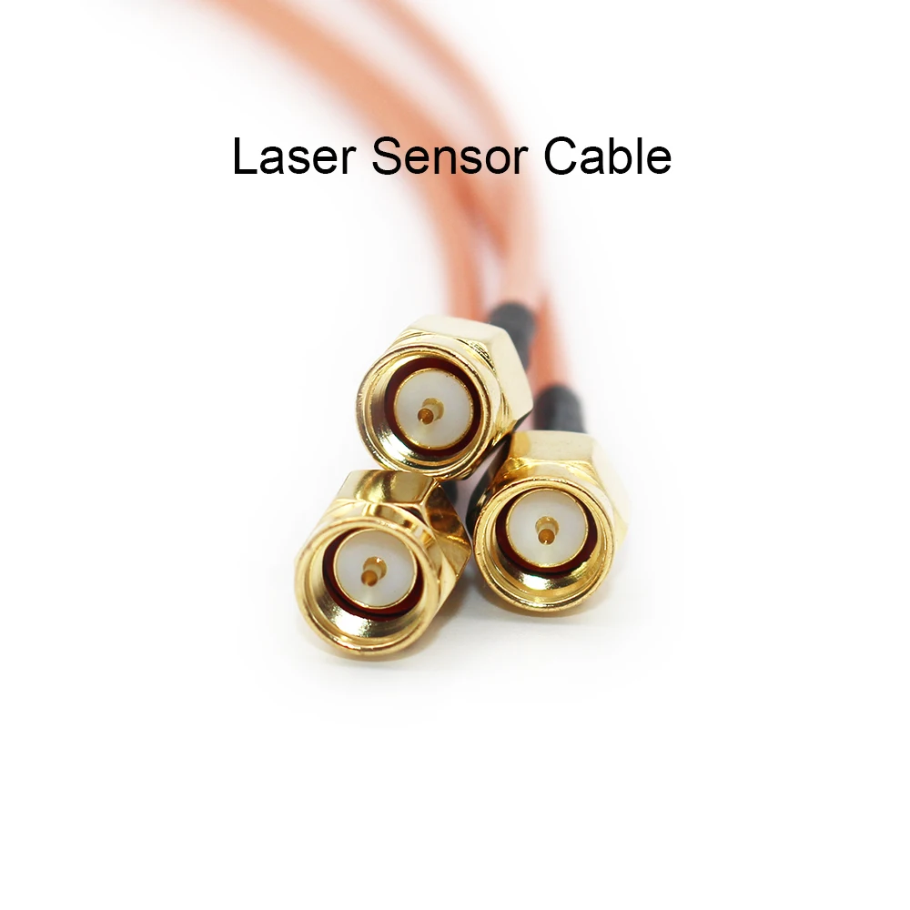 JHCHMX RG316D Fiber Laser Sensor Cable Wire Transformer Wire SMA-JJW For Bodor WSX Han's Fiber Laser Cutting Head