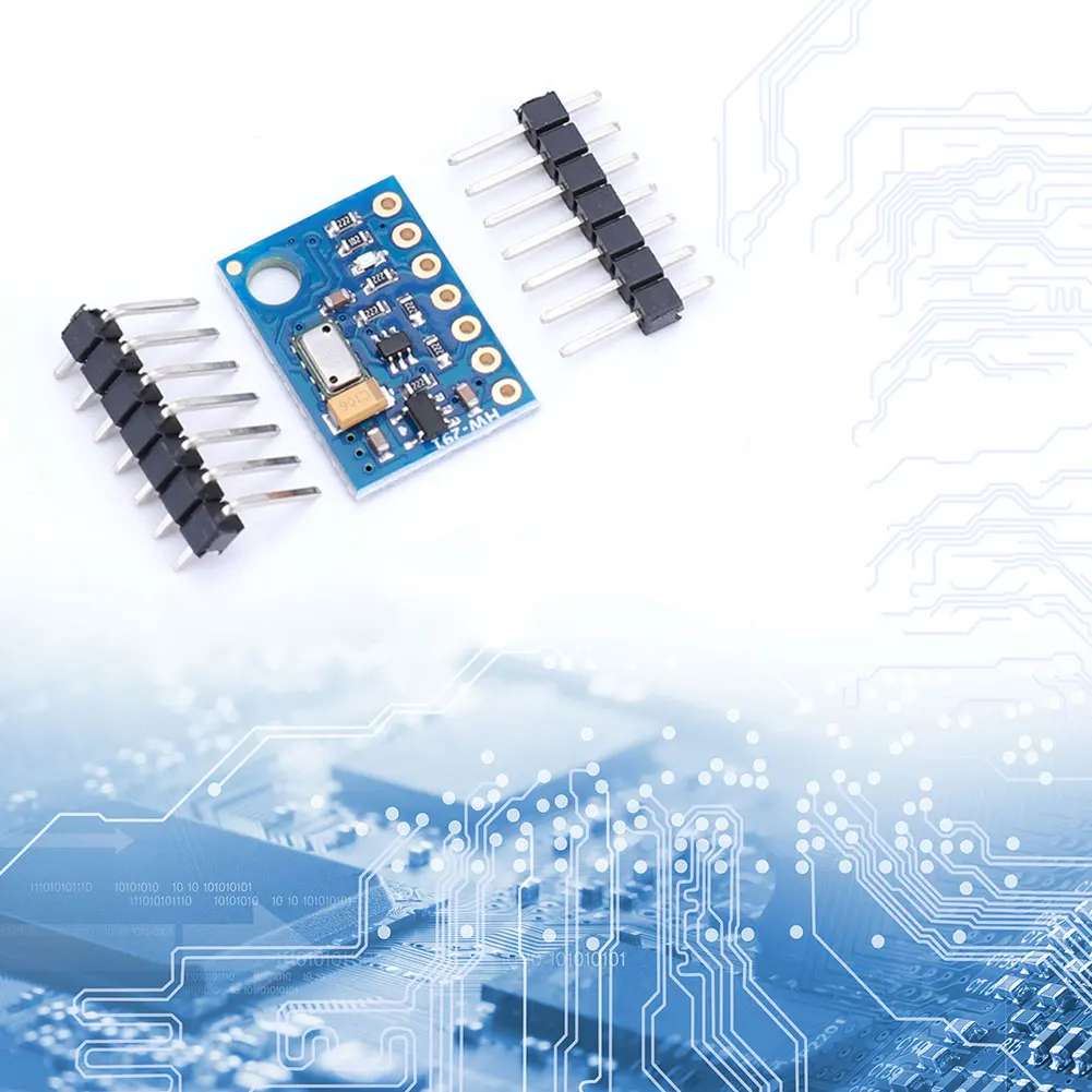 MS5607 Модуль атмосферного давления I2C/SPI Цифровой модуль датчика барометрического давления Модуль датчика высоты 3-5 В для Arduino