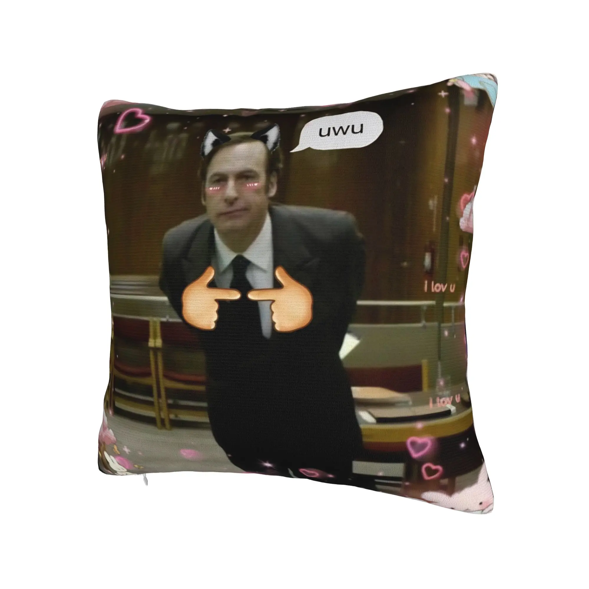 Saul Goodman Actor  Pillow Cover Merch Printed Cushion Cover Gift  Throw Pillow Case Cover Living Room Multi Size