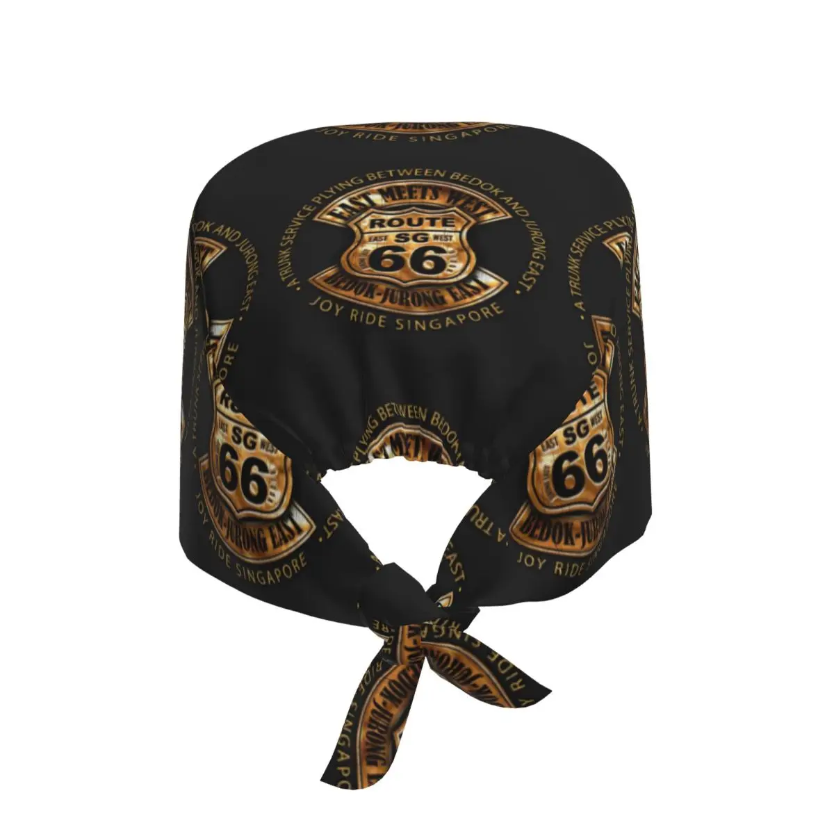 Adjustable Ride The Route 66 Biker Motorcycle Cruise Highway Working Hat Scrub Caps Scrub Nursing Doctor Surgeon Cap for Dentist