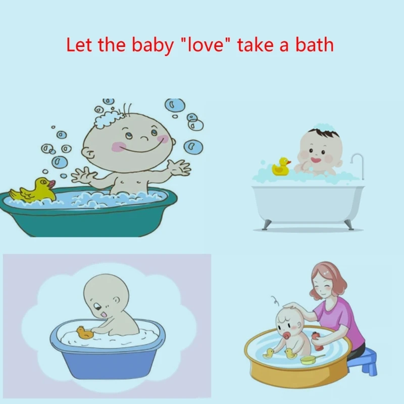 ipiip Newborn Babies Digital Water Thermometer with LED Display Temperature Warning