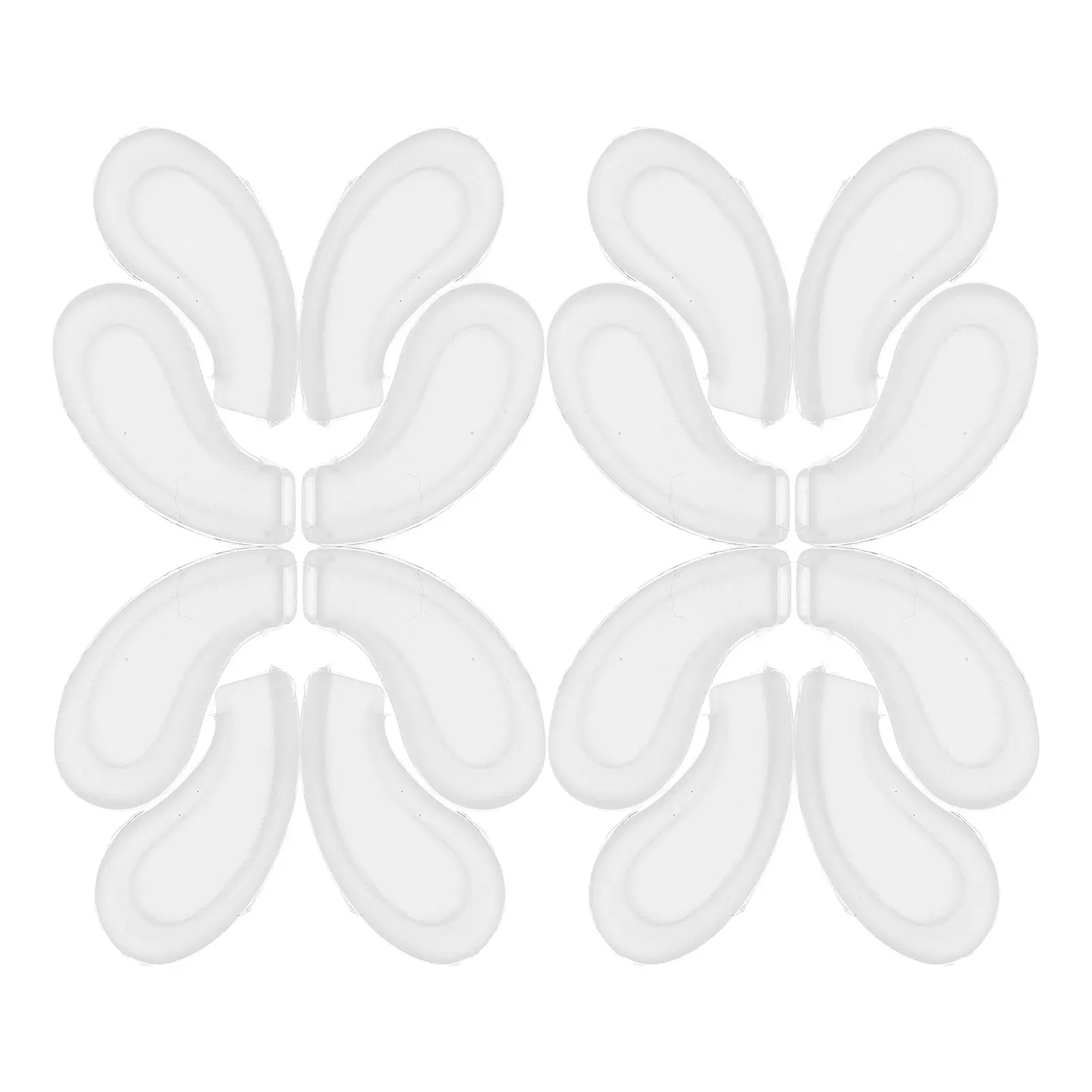 

10Pairs Silicone Nose Pads for Kids Glasses Non Slip Soft Nose Grips Replacement Cushions Eyeglass Repair Kit Anti Slip Comfort