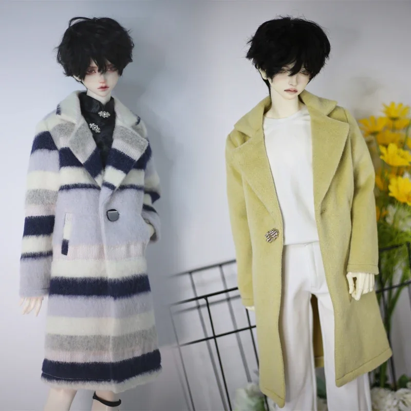 （Customize 30 Days） 1/3 ID75 GR Uncle68 73 Doll BJD/SD  doll Accessories Cashmere/rabbit wool winter coat 1pcs