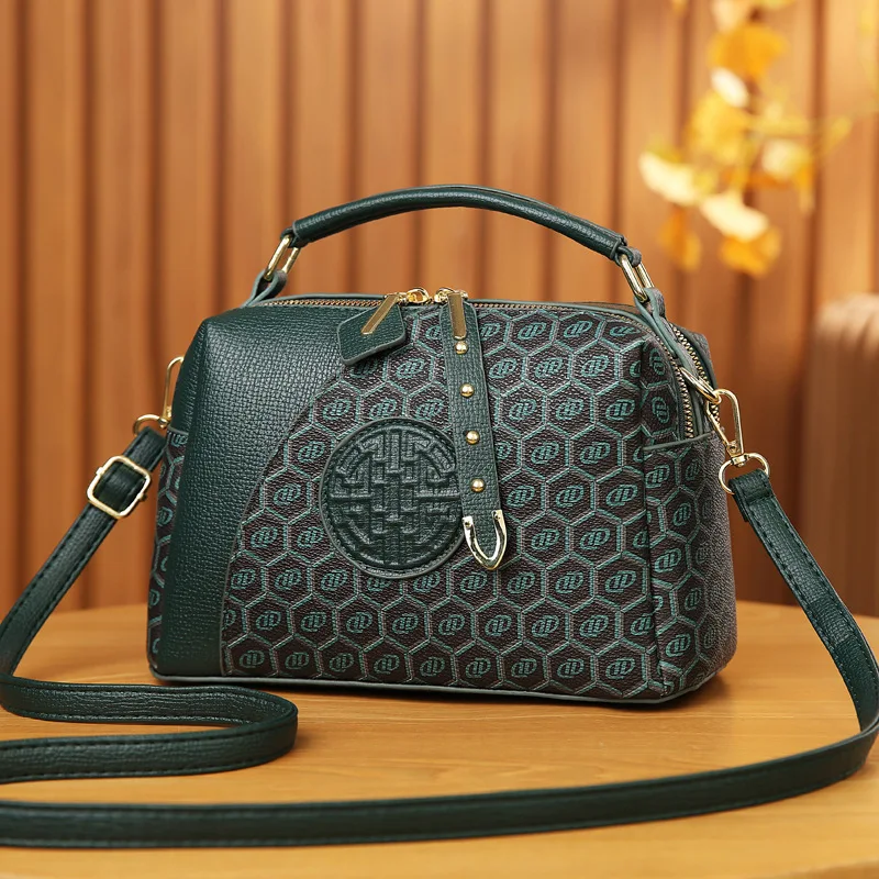 

Fashionable Women's Handbag Hot Sale of The Season New Style Single Shoulder Pillow Bag Trendy PU Leather Casual Tote Bags