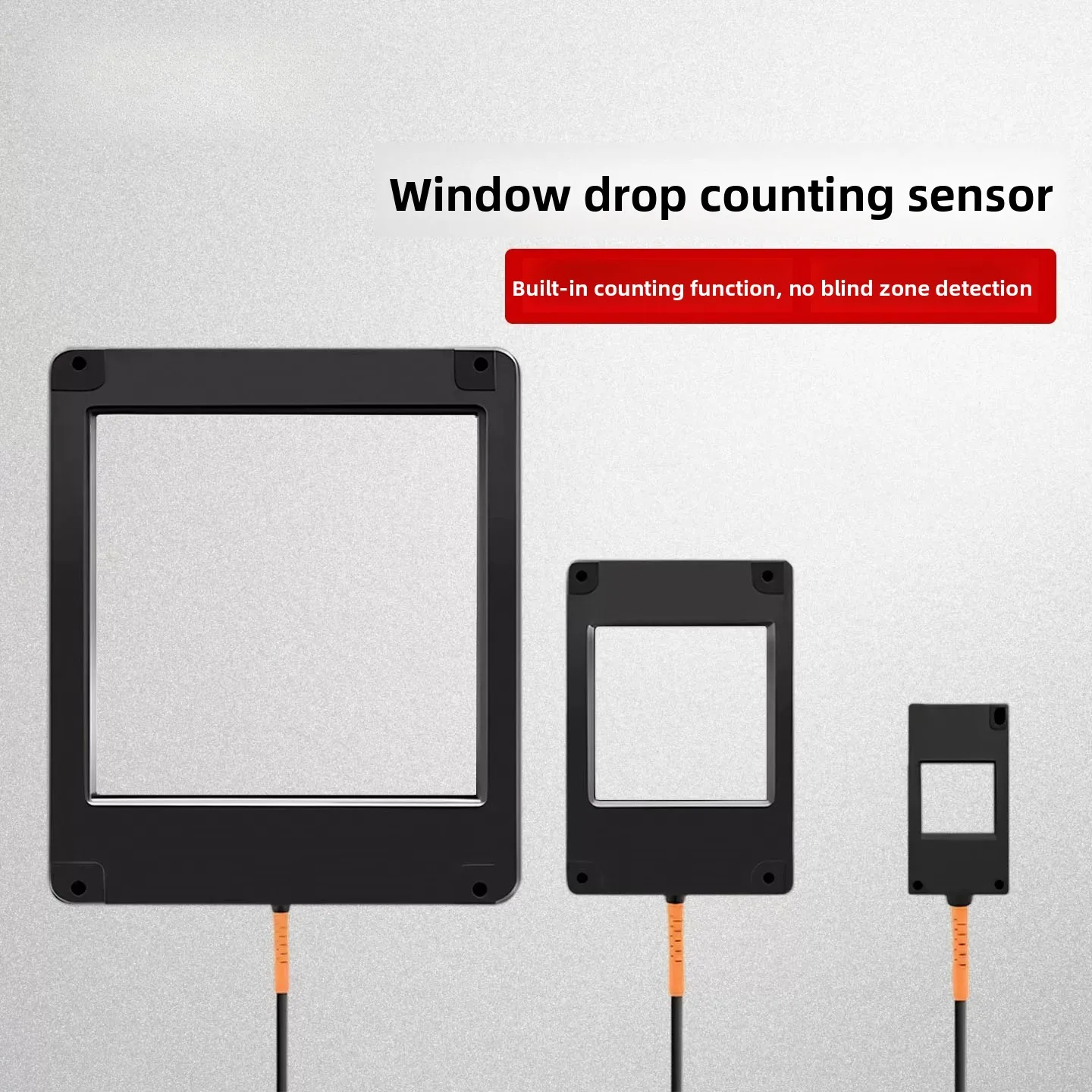 Through-Beam Counting Sensor Fiber Optic Amplifier Metal Nonmetal Detection No Blind Spot