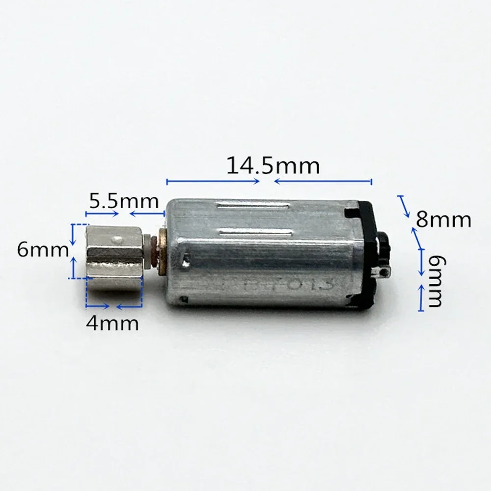 Mini K20 Vibration Motor DC 3V 3.7V 8500RPM Micro 6mm*8mm Vibrating Motors Eccentric Wheel Vibrator DIY Toy Massager Pad