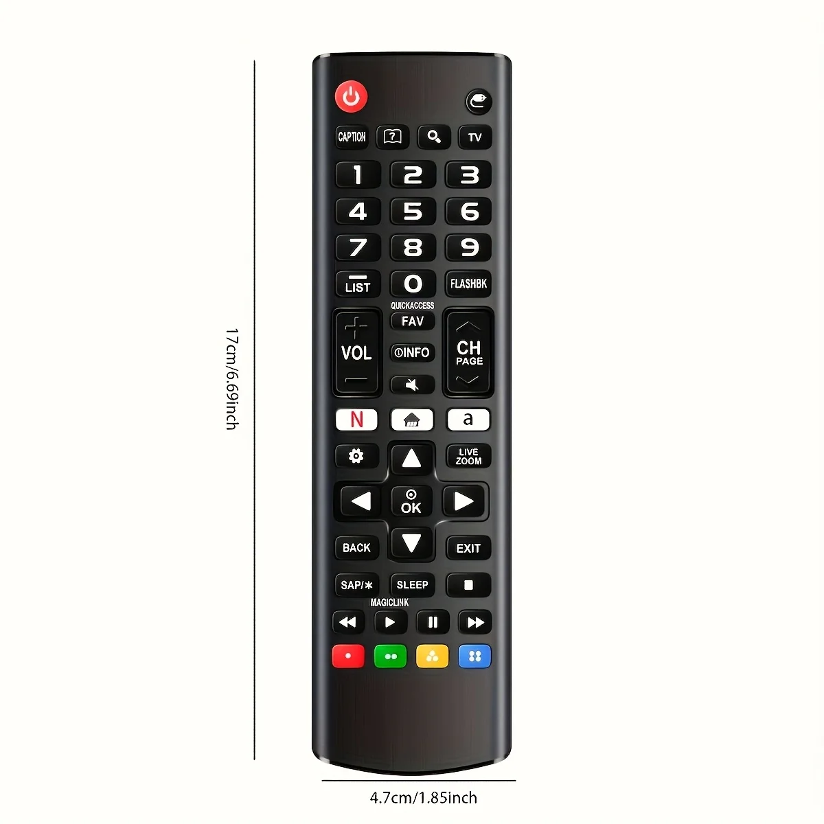 Reemplazo de control remoto Universal para Televisionores inteligentes LG Tots los model: AKB75095307 AKB74915305 AKB75675311