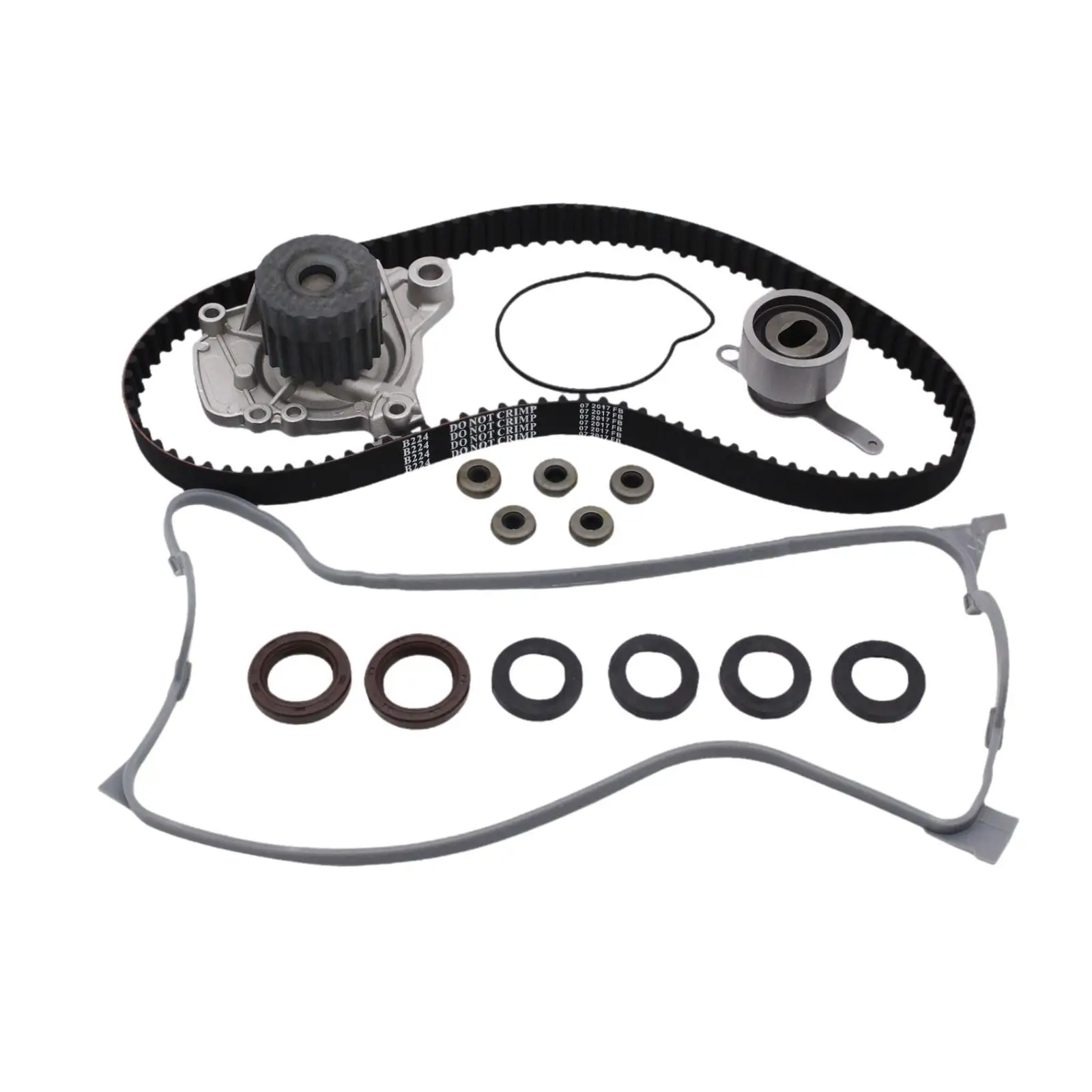 

Timing Belt Set Spare Parts W/Gaskets Tensioner Automotive Accessories for