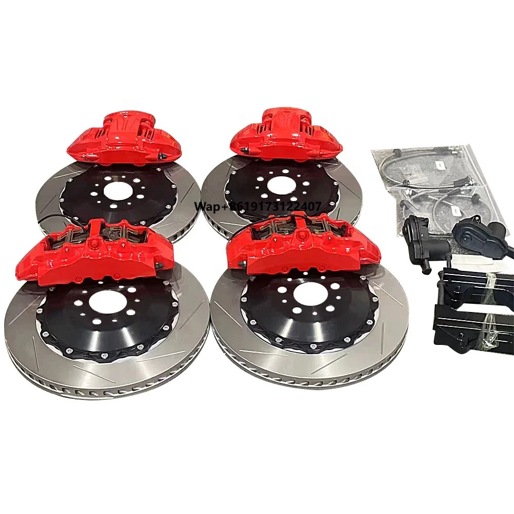 Big Brake Caliper Kit Front 6 Piston Rear 4 Piston Brake Disc for E46 E39 G20 G30 19/20/21/22 Inches Wheel