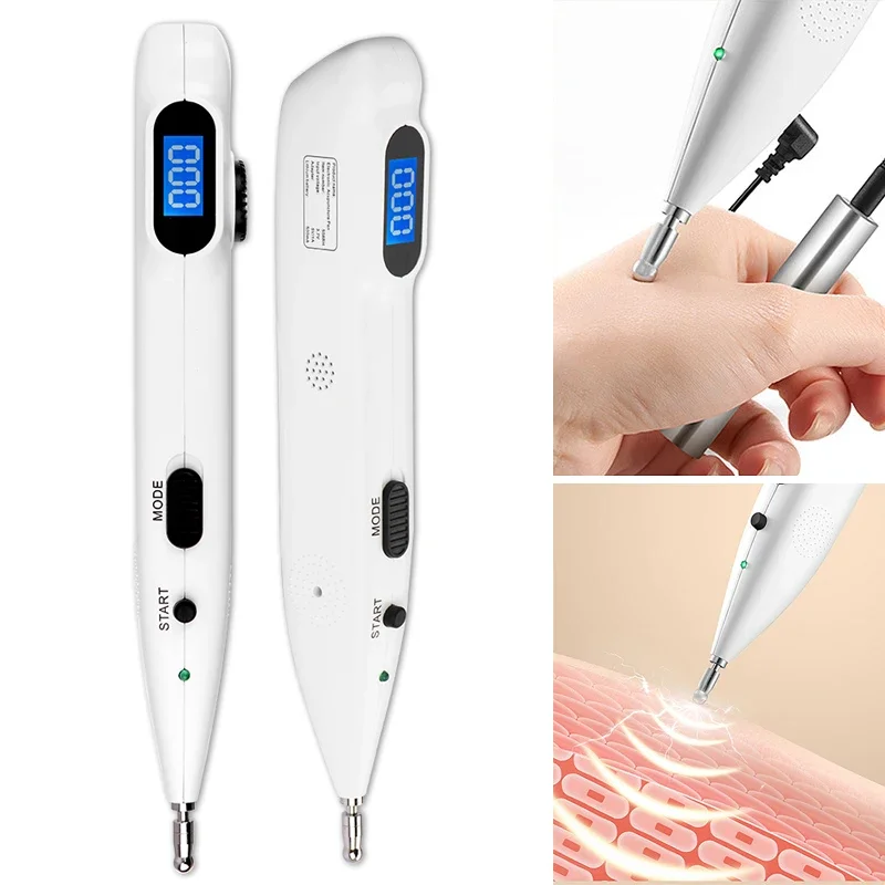 Leawell Electronic Acupuncture Pen Chinese Medicine Acupuncture Massage Pen Auto Acupoint Detector Meridian Therapy Rechargeable