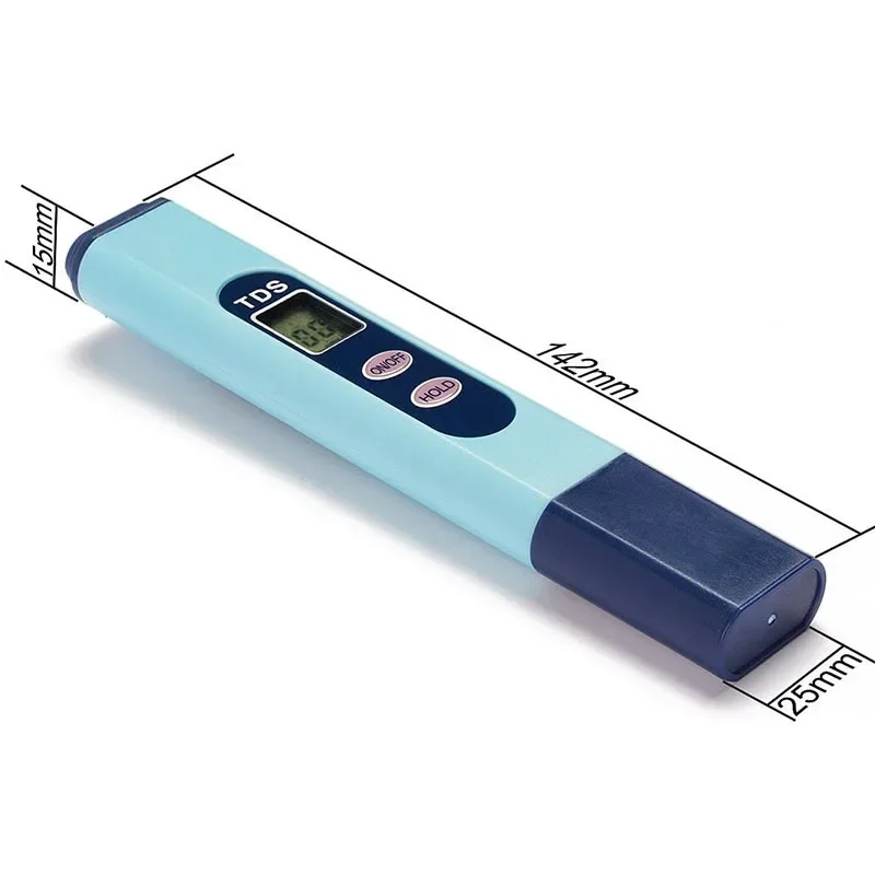 Imagem -05 - Tds Testador Digital de Salinidade Medidor para Piscina de Água Salgada para Peixe Koi Teste de Qualidade de Água Potável para Casa