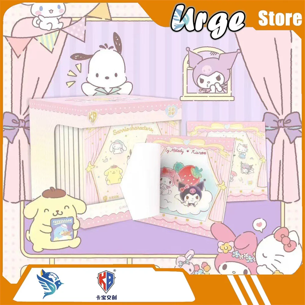 Tarjetas Coleccionables de Personajes de Sanrio KABAO, Tablero Shikishi Vol. Caja Misteriosa de Artículos de Anime, Edición Online, Regalo de Cumpleaños