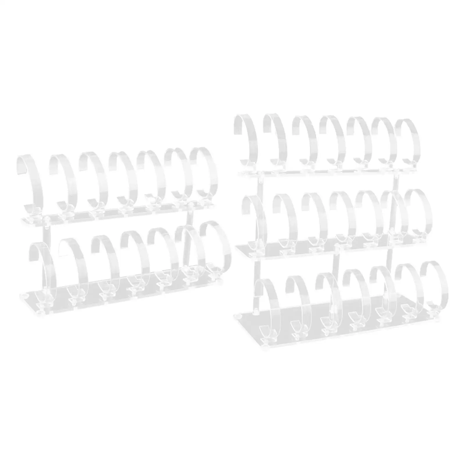 

Show Case Stand Showcases Durable Multi Tier Retail Use High Capacity Clear