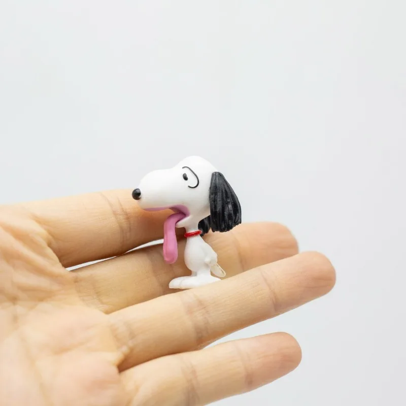 4 قطعة/المجموعة الكرتون أنيمي لطيف سنوبي عمل الشكل دمية الهدايا نموذج اللعب جمع الحلي هدايا الأطفال