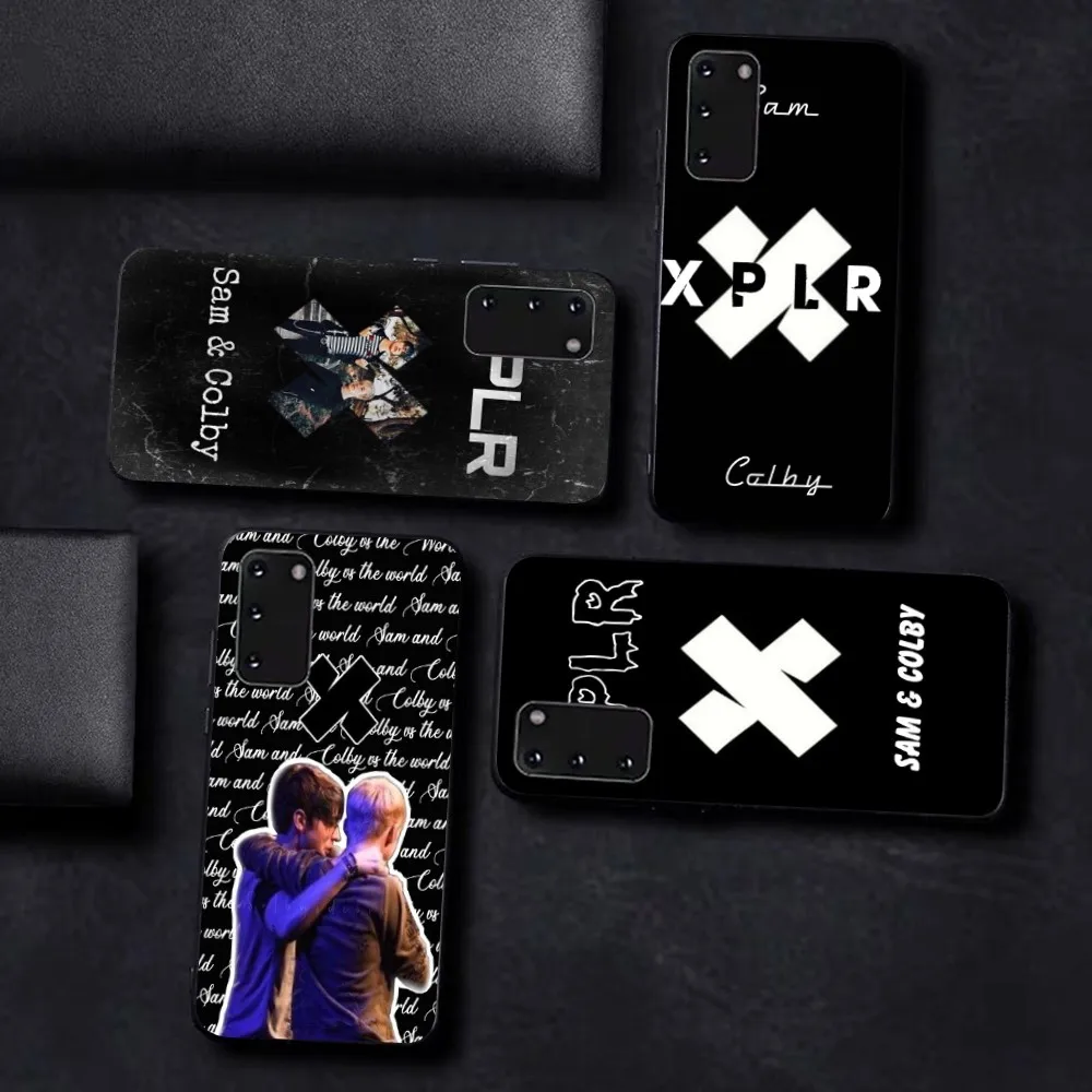 S-Sam and C-Colby X-XPLR Phone Case For Samsung S 9 10 20 21 22 23 30 23 24 plus lite Ultra FE S10lite Fundas