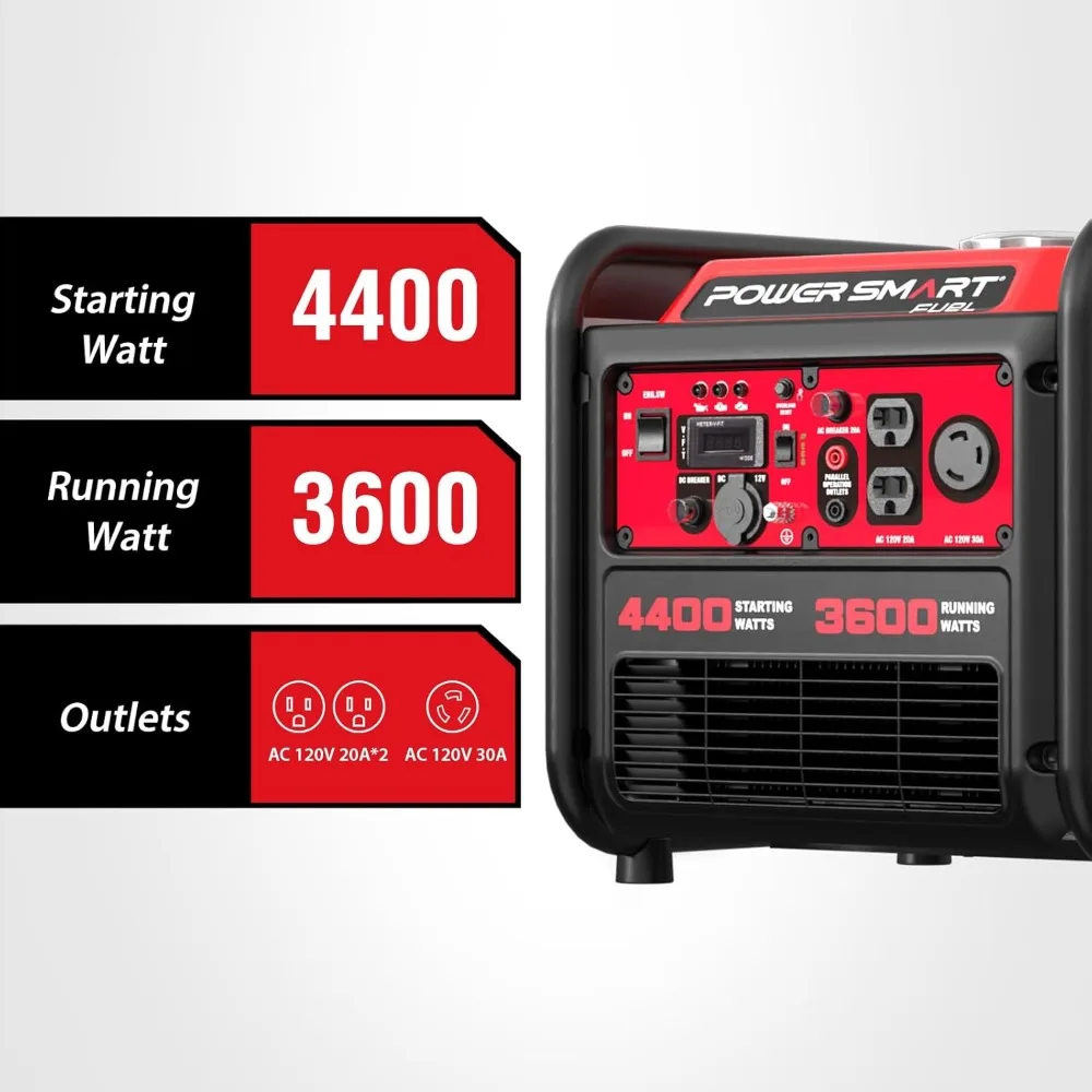 Generator Portabel 4400-Watt dengan Teknologi Inverter, RV Ready, DL5040