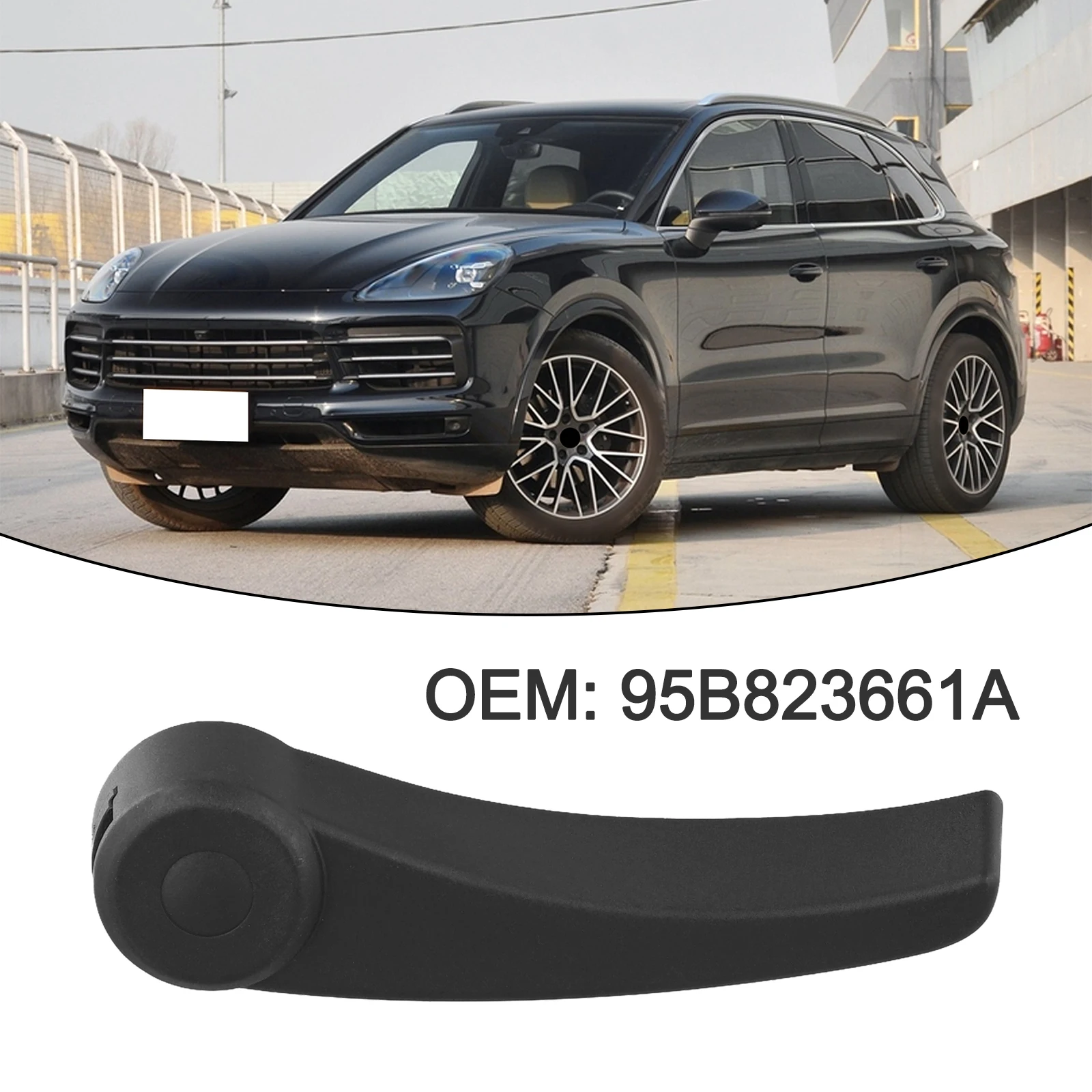 

Wrench Cover 95B823661A Car Maintenance 2018-2020 Model Fitment ABS Construction Black Color For Vehicle Maintenance
