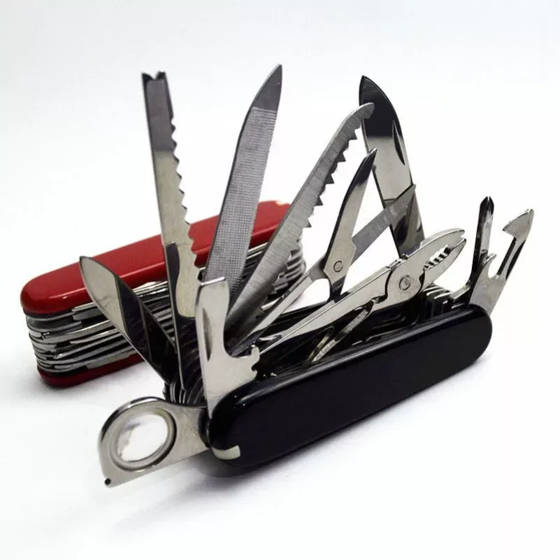 

17-in-1 Multi-Tool Pocket Knife Portable Stainless Steel Folding Camping Pliers for Outdoor Screwdriver Hand Tools