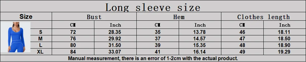 Size chart and fit details