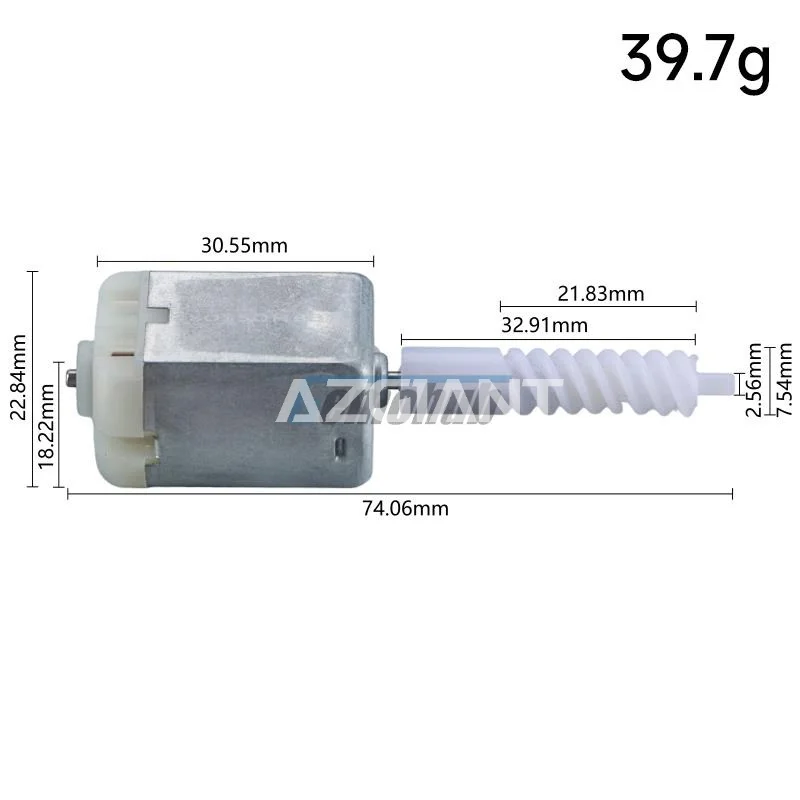 

VD242226 Car Trunk Lock Motor DC 12000rpm 12V 0.08-0.1A Electric Engine for Honda CR-V CR-Z Accord Rear Door Repair Auto Parts