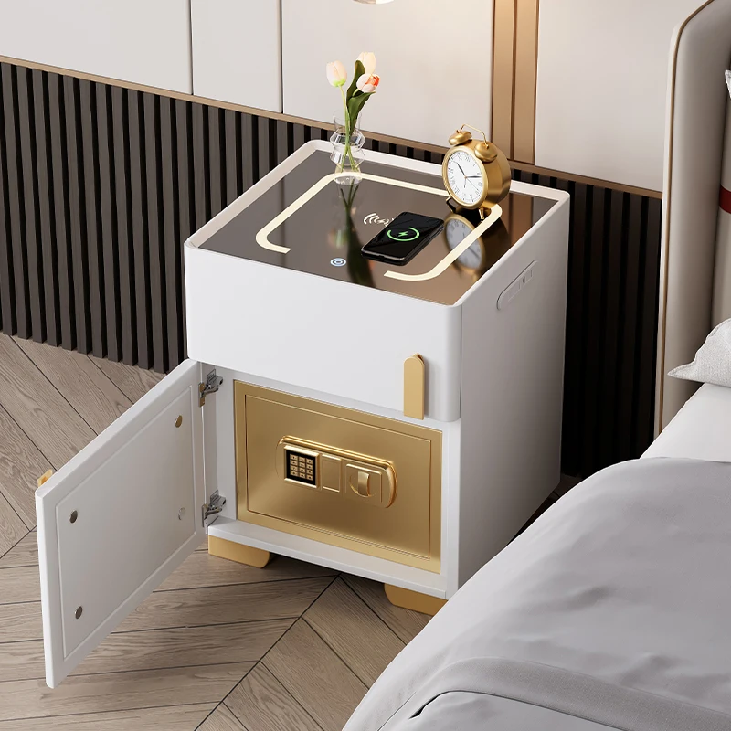 

Night Table Bedside Room Bed Bedroom Small Desk Designer Living Cabinet Storage Locker Wood Side Nachttisch Sofa Nightstands