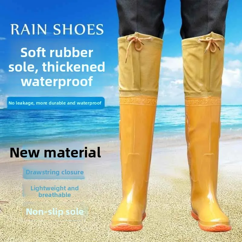 

Нескользящие резиновые сапоги на мягкой подошве Farming Water oes Грязевые сапоги Seood Gathering Специальные водные сапоги Rice Planting oes Fiing