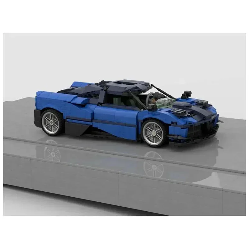 

MOC-168671 Classic Supercar Assembly Stitching Building Block Model1024Building Block Parts MOC Creative Building Block Kids Toy