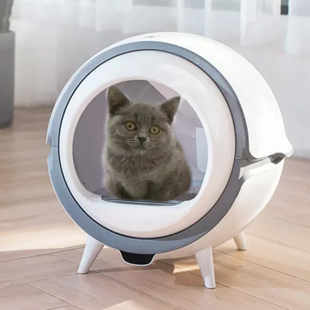 2023 Global Version SOIKOI Automatic Cat Box With Phone App Control Smart Self Cleaning Cat Toilet