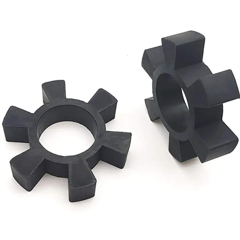 

Black Rubber Hex Elastic Ring Coupling Buffer Pad Red T-Shaped Plum Blossom Hexagonal Water Pump Wheel Pad Rubber Elastic Block