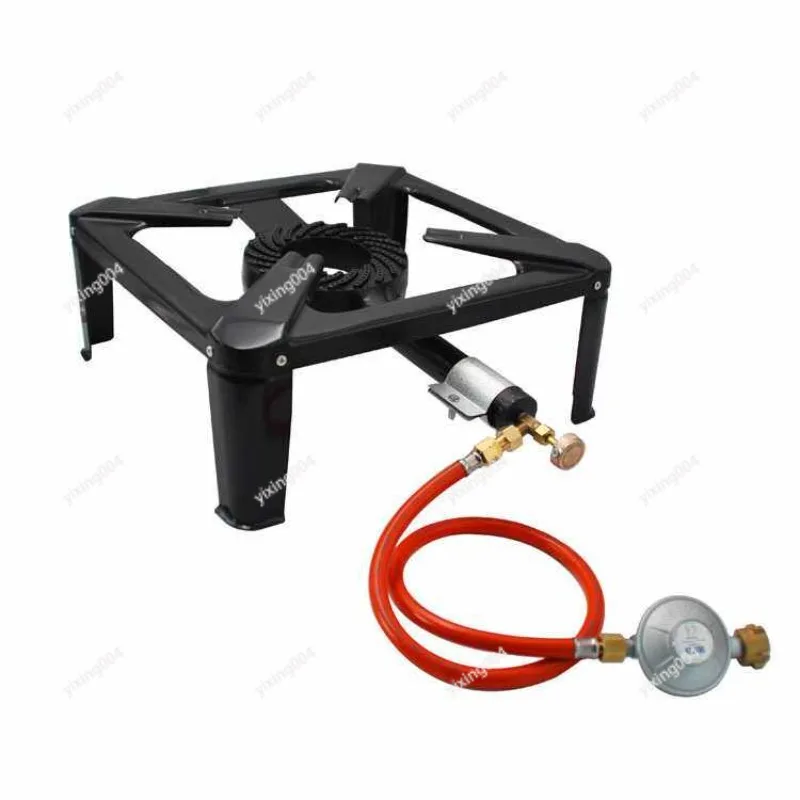 

Heavy Duty Cast Iron Gas Stove Outdoor Camping High Flame Cooking Furnace