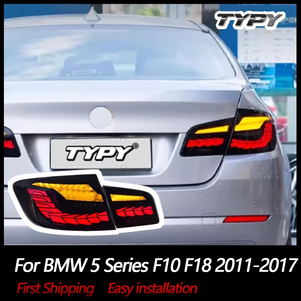 

TYPY Car LED Lights Tail Light Assembly For BMW 5 Series F10 F18 2011-2017 Rear Taillights Sequential Turn Signal