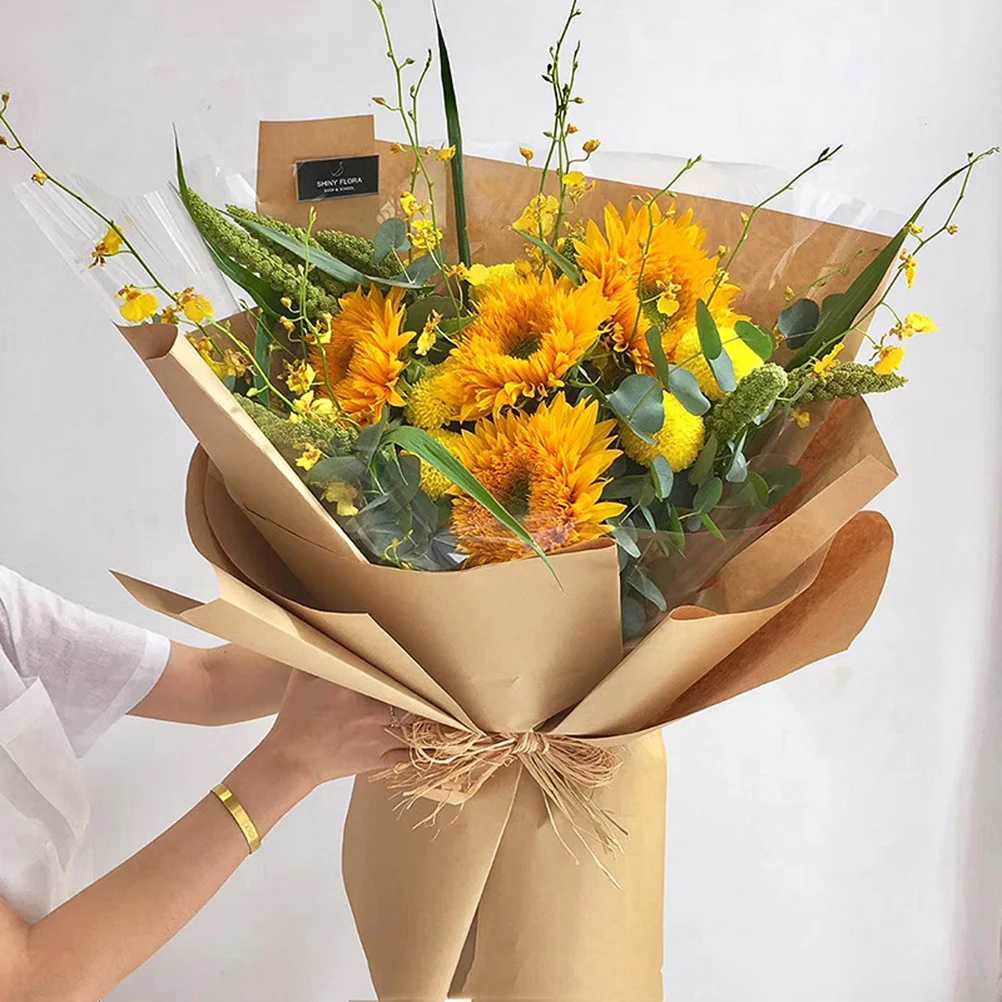 100 Sheets A3 Solid Color Kraft Paper 100G Tear Resistant Easy Fold for Office Copying Inkjet Printing Drawing Crafting Projects