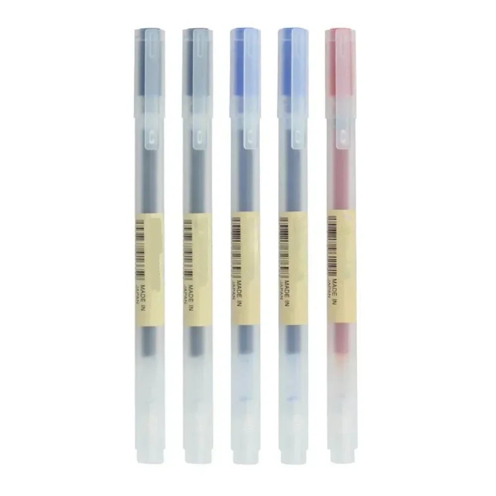 Kawaii Gel Pen Black/Red/Blue 0.38mm/0.5mm Ink Japan Color Pen Office School Ballpoint Pen Stationery