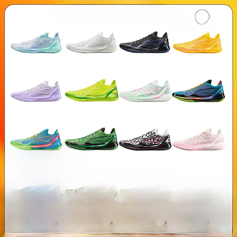 

Low-Top Men's Baskeall oes XueBao Sports Blade 4V2 o Absorption Anti-Slip Lightweight Breathable Supportive