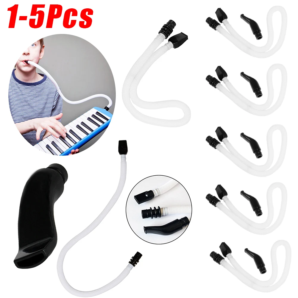 32/37 Keys Melodica Flexible Tube Portable Blowpipe Mouth Organ Pianica Mouthpiece Lightweight Portable Music Elements