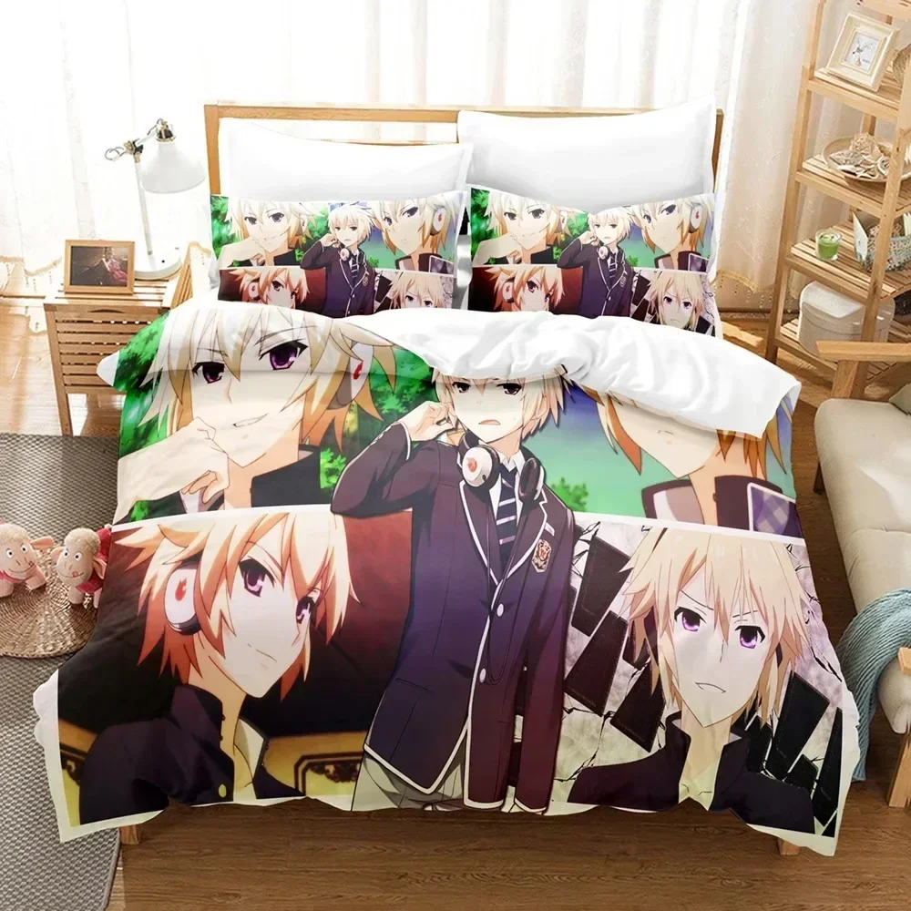 3D Anime The This Art Club Has a Problem Printed Bedding Duvet Cover Set Soft and Comfortable Perfect Children Room Decoration
