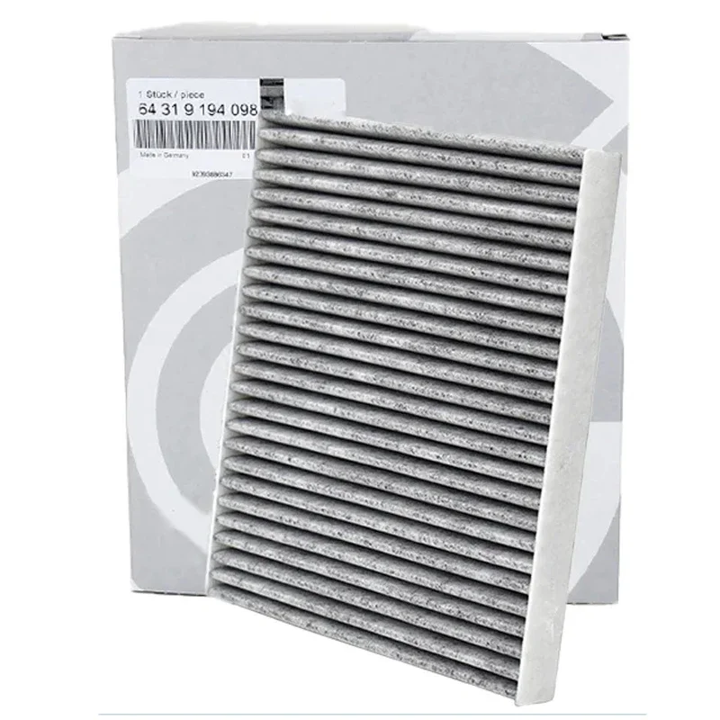 Car Cabin Filter Air Conditioner 64319194098 For BMW E70 E71 E72 F15 F16 F85 F86 X5 25d 35i X6 Activated Carbon Cabin Air Filter